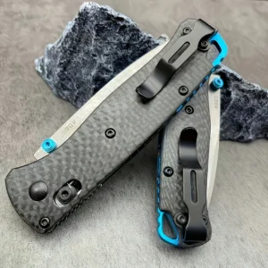 BM 535/533 Folding Knife with Shaft Lock - High Hardness S35V Blade Carbon Fiber Handle -