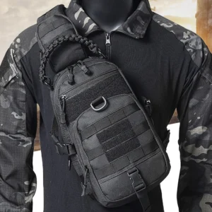 Camping Chest Bag Tactical Backpack for Men Sports Shoulder Outdoor Hiking Climbing Cycling Fishing