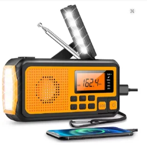 Emergency Solar Radio Hand Crank Charging AM/FM SW  Dynamo Survival Radio