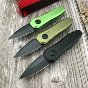 KS 7500 Launchi Rapid Open Folding Knife Aluminum Handle Window Breaker  Emergency Tool Camping Knife Men's Gifts