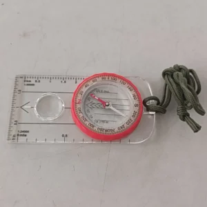 Luminous Compass for Expedition Shockproof Outdoor Adventure Warehouse Compass High Accuracy Multifunctional for Hiking Survival